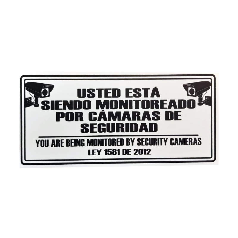 Señalización CCTV 15x30
