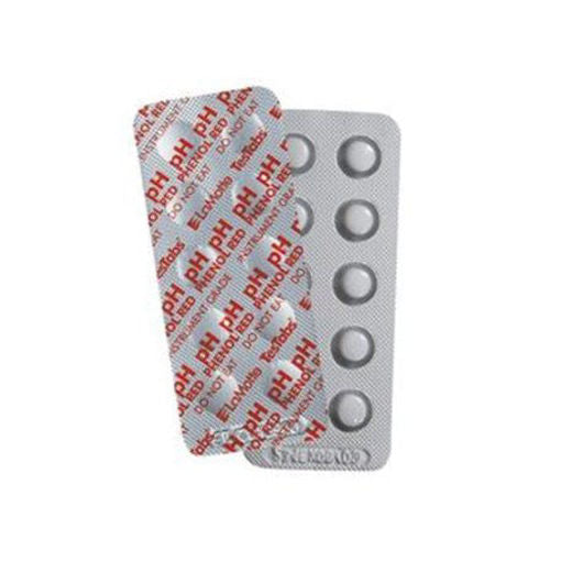 Pastillas Phenol Red 10 Unidades