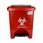 Papelera Roja de Pedal 22lt