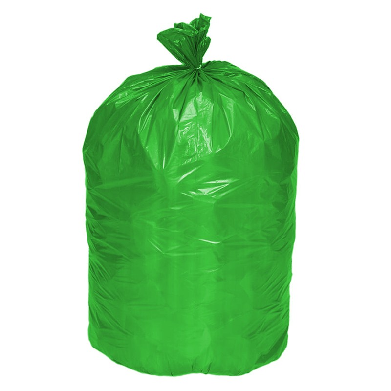 Bolsa Plástica Verde x100 und