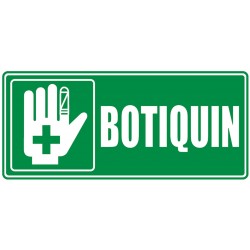 Señalización Botiquín 15x30