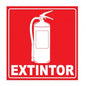 Señalización Extintor 20x20
