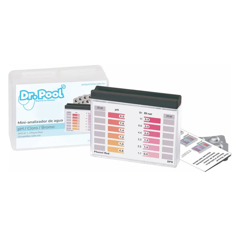 Kit DPD Medición de PH y Cloro