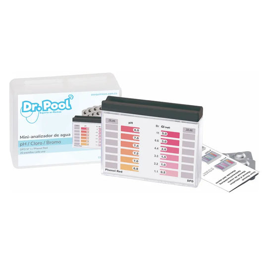 Kit DPD Medición de PH y Cloro